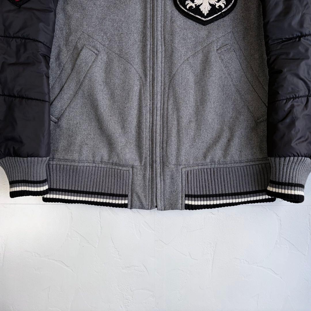 【schott】Wool nylon stadium jacket