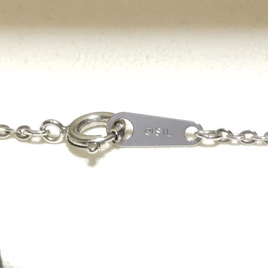 新品同様♡MIKIMOTO♡ミキモト♡1粒パール♡シンプルネックレス♡シルバー製