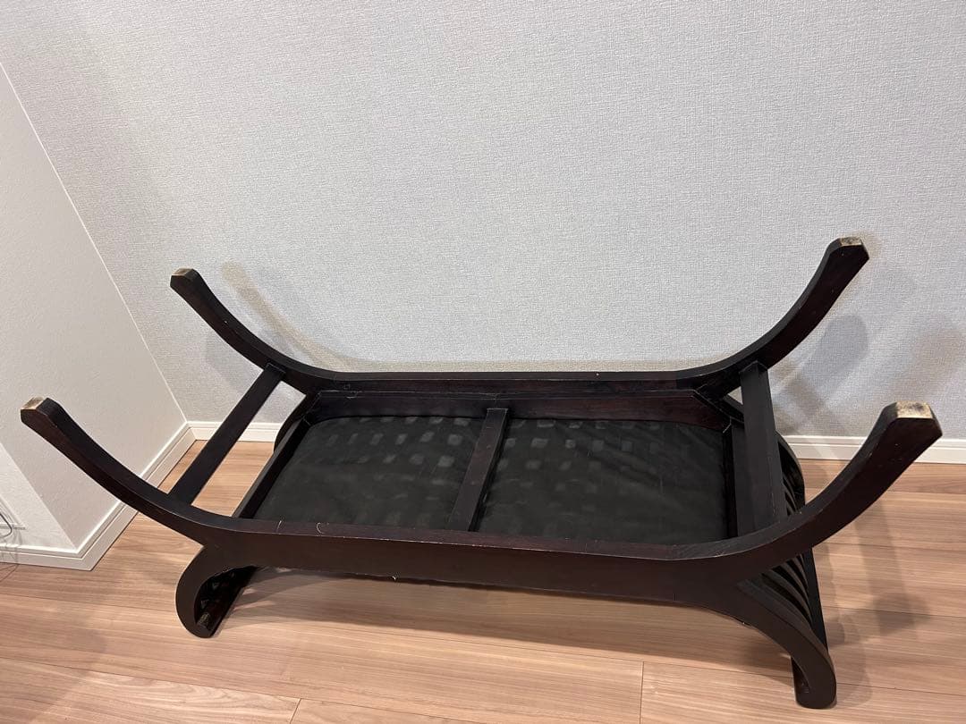 【しゃもじファミリー】アジアン家具　カルティニベンチ　チェア