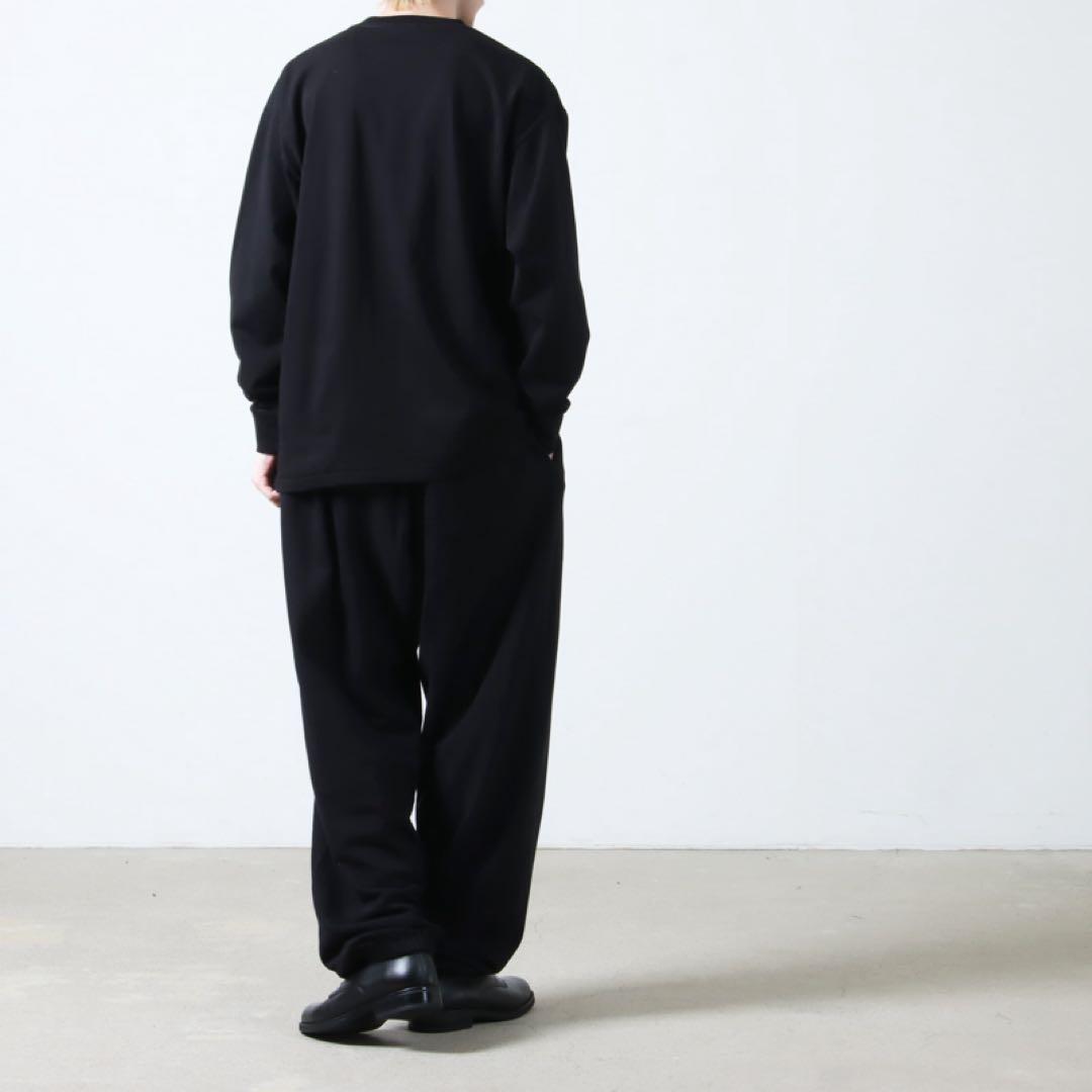 極美品 COMOLI コットンジャージ 長袖Tシャツ 3 カットソー