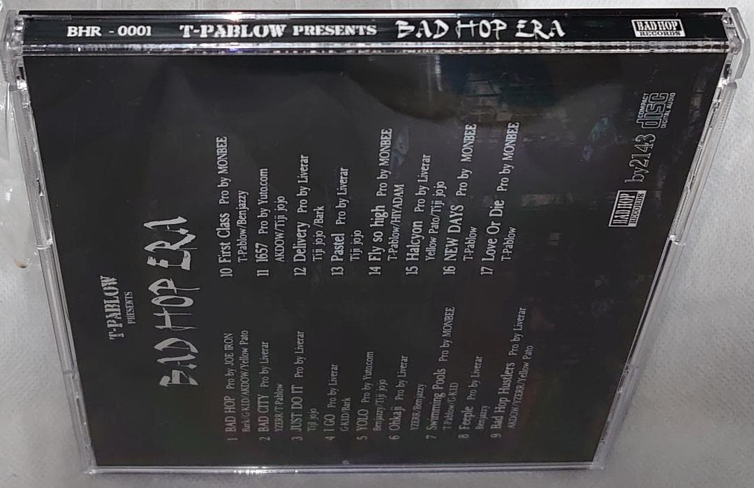 超激レア BAD HOP ERA T-pablow 直筆サイン入り