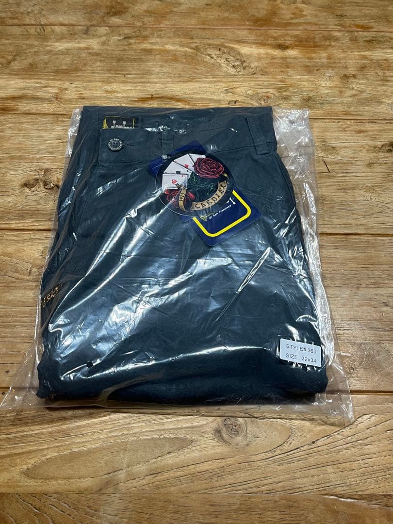 ダービーオブサンフランシスコ360pants 32✖️34 新品　charcoal