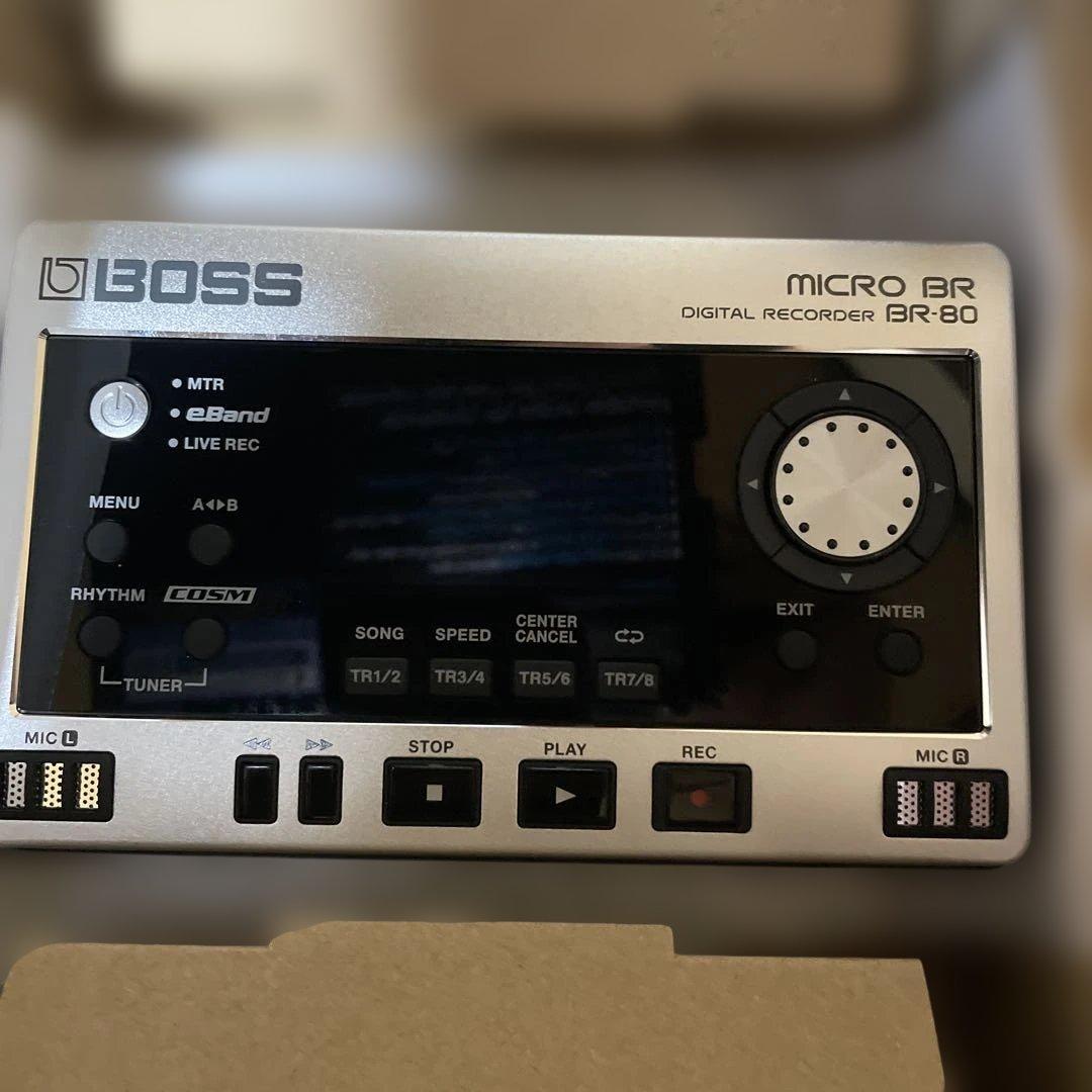 BOSS BR-80 デジタルレコーダー 美品 ボス ACアダプター付属