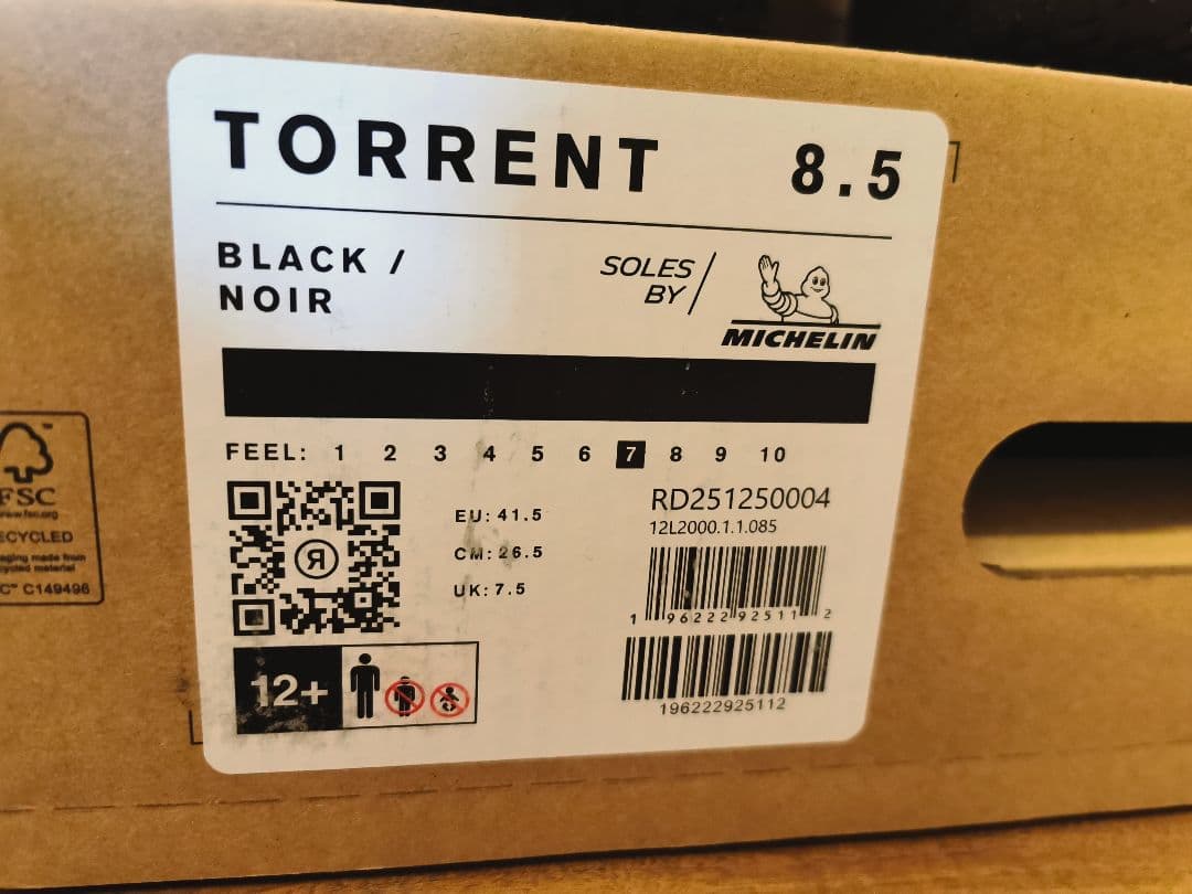 最高峰 ブーツ RIDE TORRENT 26.5cm 25/26 ライド