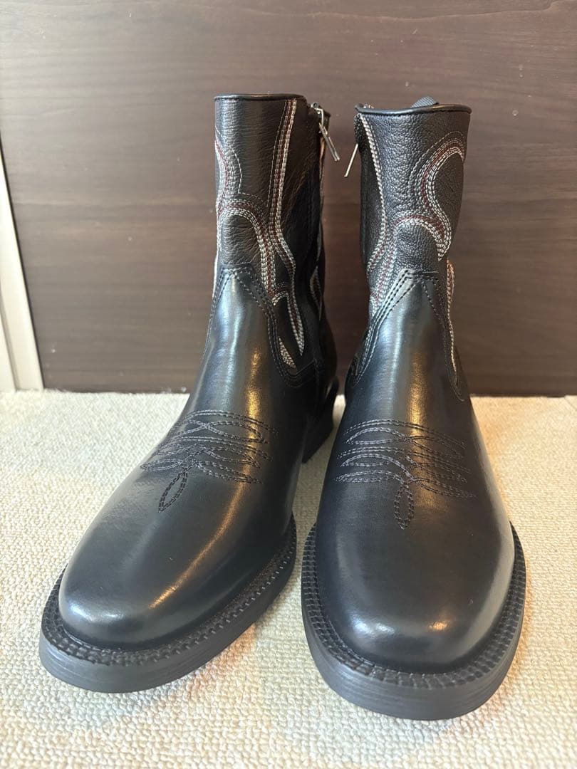 オーダーページ　Flame Zip-up Heel Boot clinch