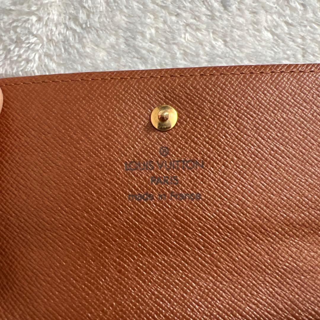 Louis Vuitton 二つ折り財布 モノグラム　正規店購入