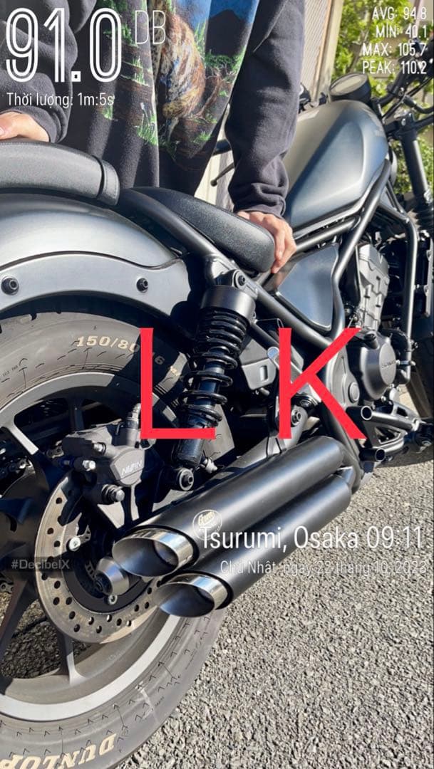 ［セール中］2023年式モデル〜レブル250マフラーgem speed V4