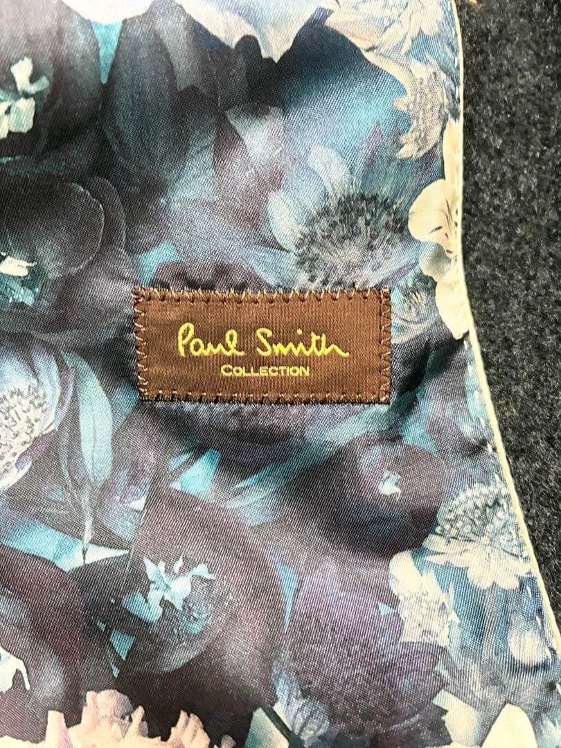 極美品 ポールスミスコレクション カシミヤ100% チェスターコート L