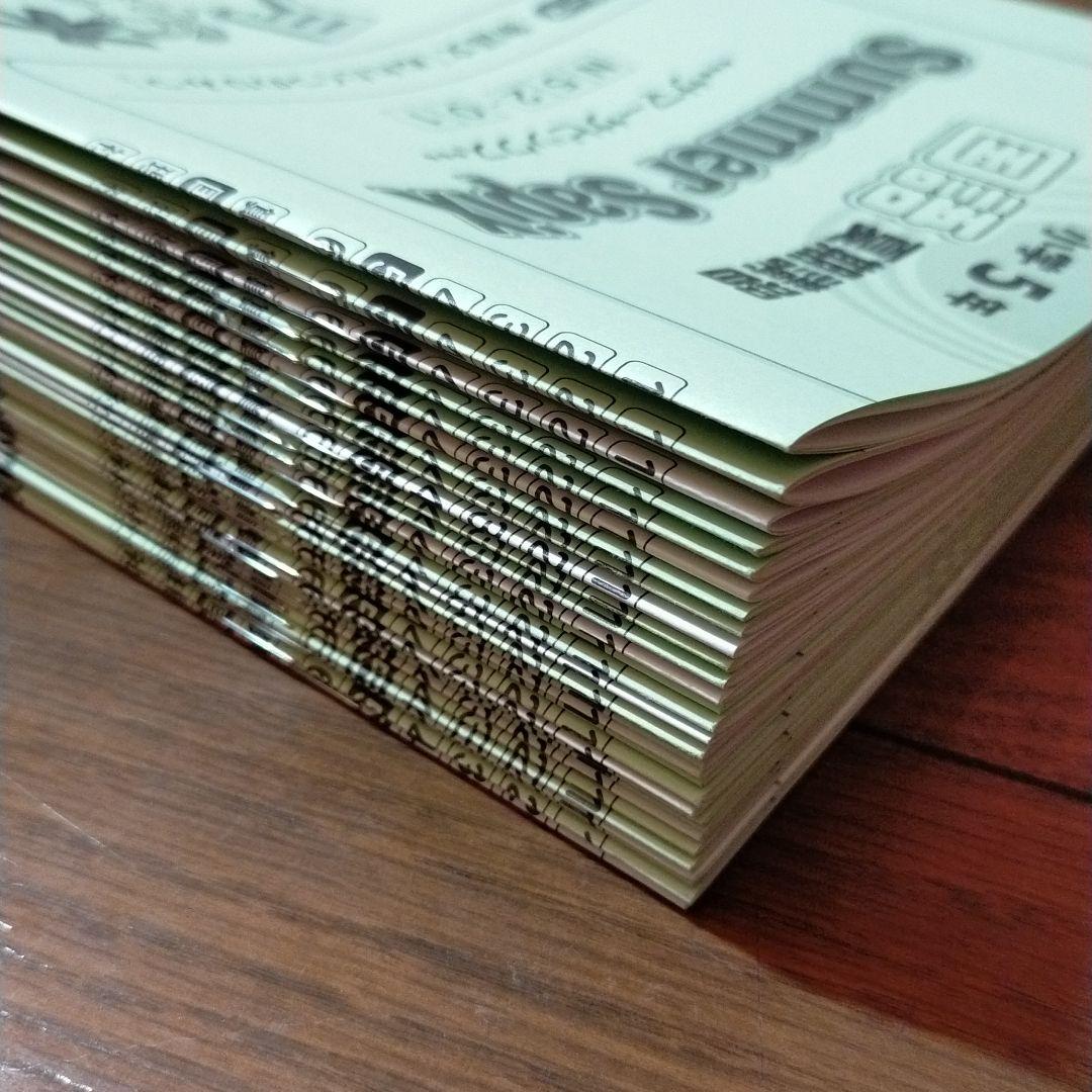 【最新版】サピックス 小学5年 国語 夏期講習テキスト全冊 解答解説付