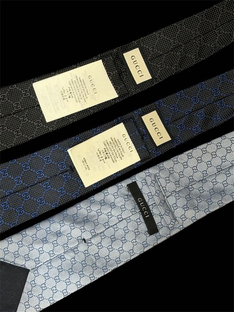GUCCI グッチ ネクタイ ３本