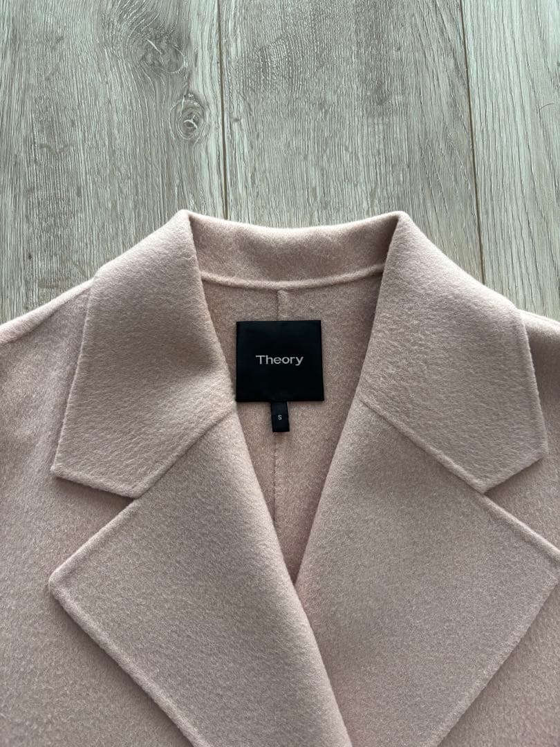 Theory カシミヤコート ピンク