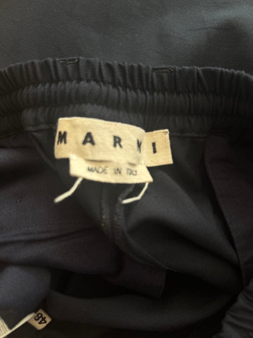 MARNI（マルニ）ウールトロピカルシャーリング1Pテーパードパンツ