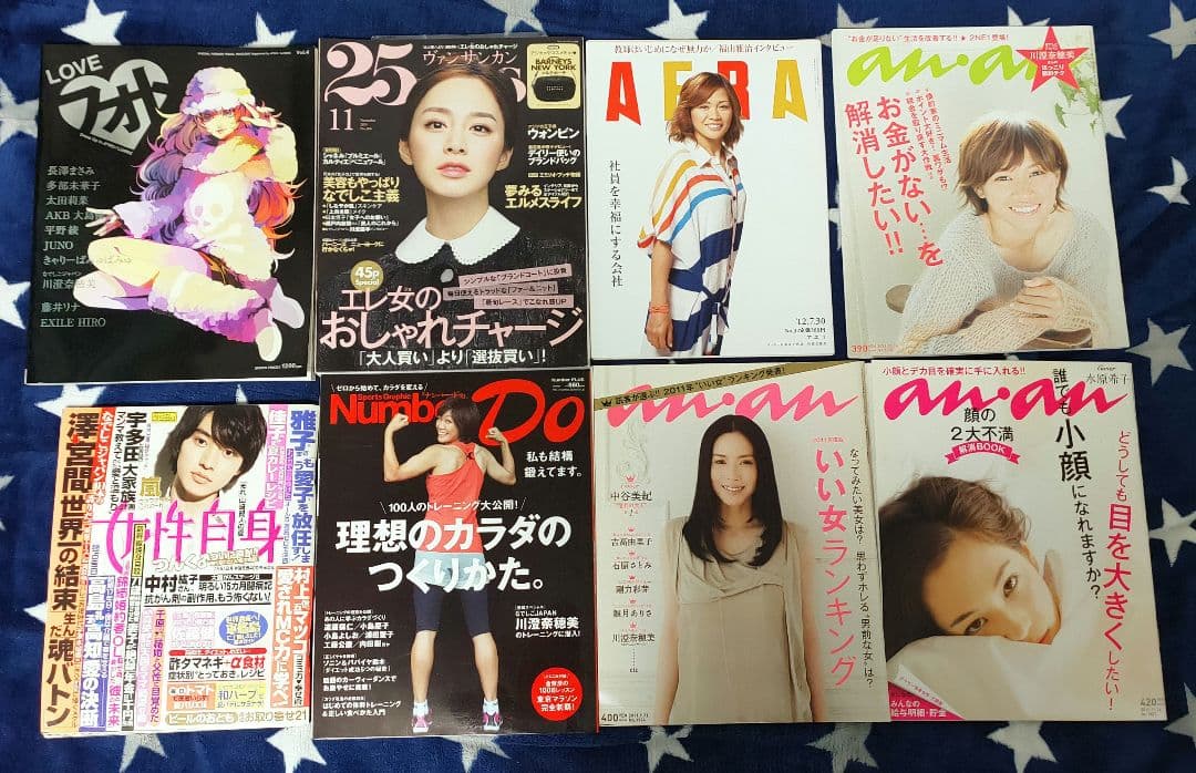 川澄奈穂美選手の雑誌類セット