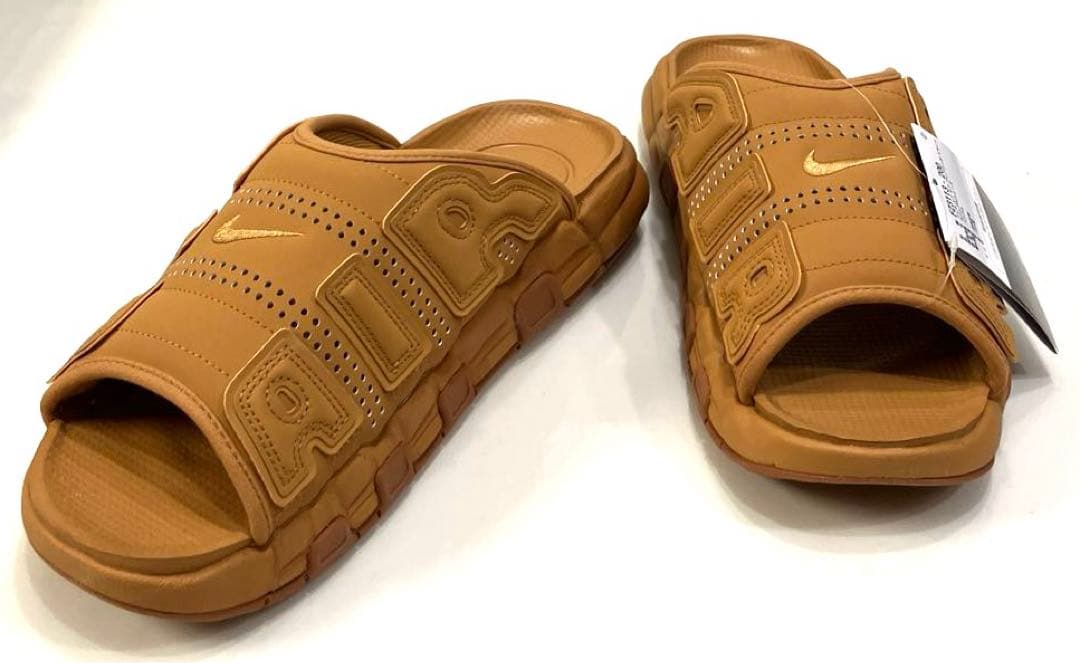 新品【29cm・希少カラー】ナイキ エア モア アップテンポ サンダル ブラウン