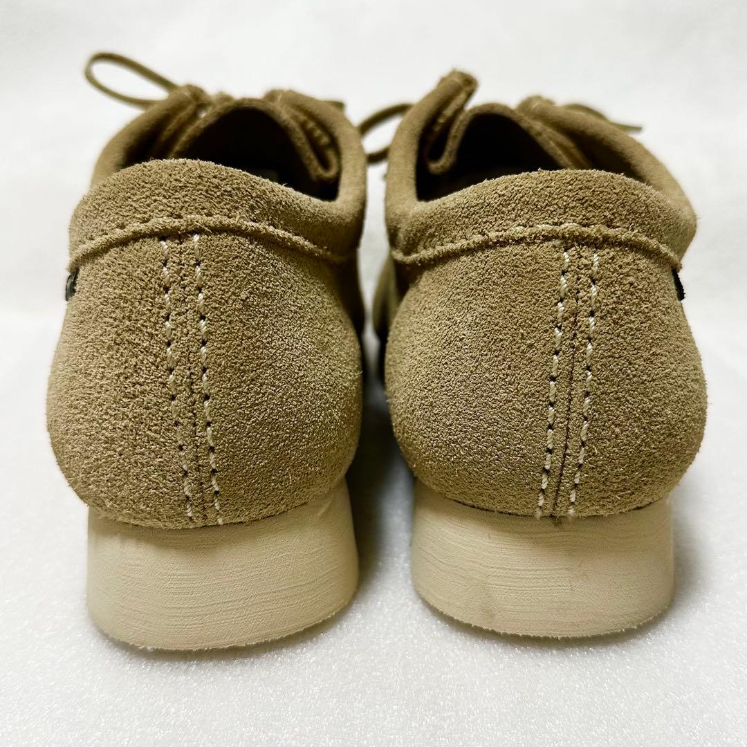 クラークス CLARKS ワラビー ゴアテックス ビブラムソール ベージュ 本革