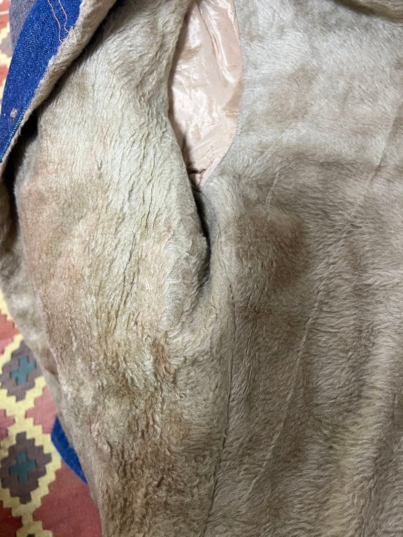 ジャケット・アウター 1970'SWrangler227MJLDenimBoaJacketSize44