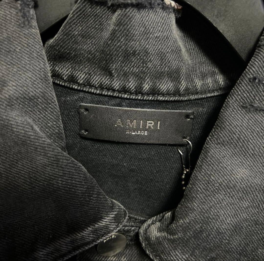 ジャケット・アウター Amiri 21AW CORE DOUBLE SLANTED TRUCKER