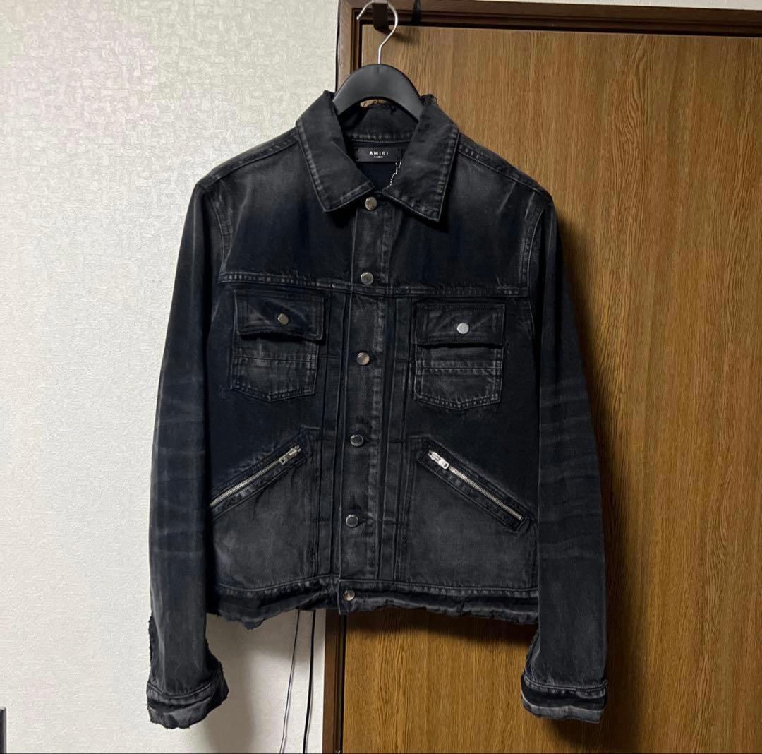 ジャケット・アウター Amiri 21AW CORE DOUBLE SLANTED TRUCKER
