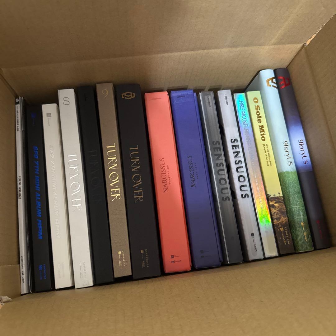 SF9 ダンボール1箱分CD トレカ セット