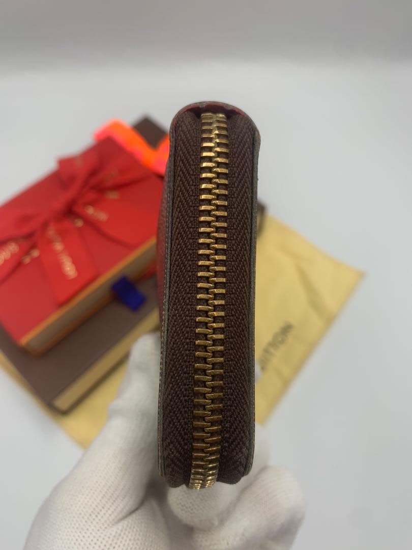 ルイヴィトン ジッピー ポルトフォイユ ダミエ クレマンス 財布 P55