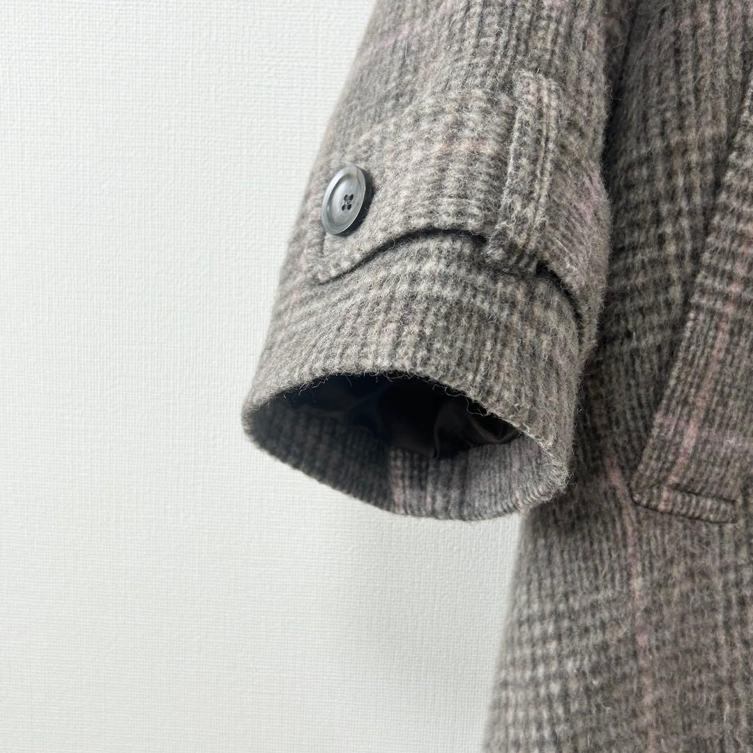 北欧、暮らしの道具店　かろやかに揺れるウールロングコート　Mサイズ