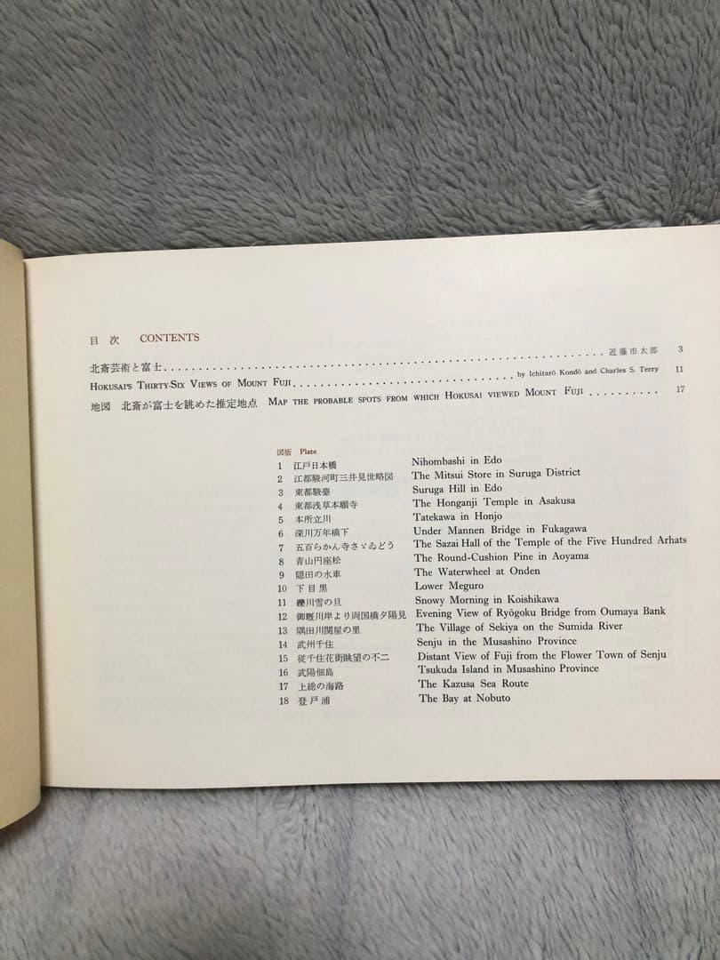 [希少・絶版] 北斎富嶽三十六景　平凡社 葛飾北齋