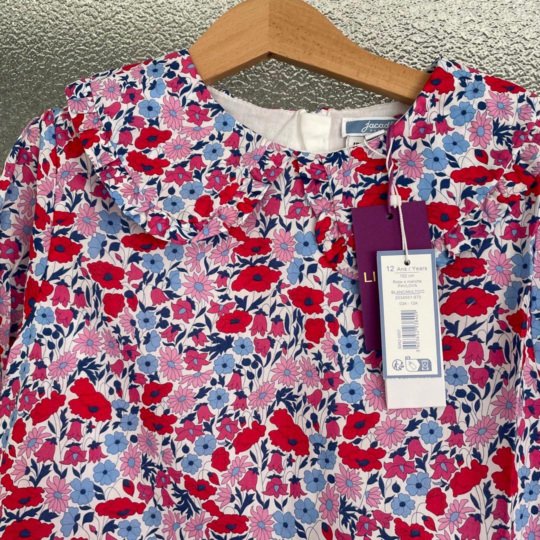 JACADI ジャカディ　リバティ　ワンピース　12A 150