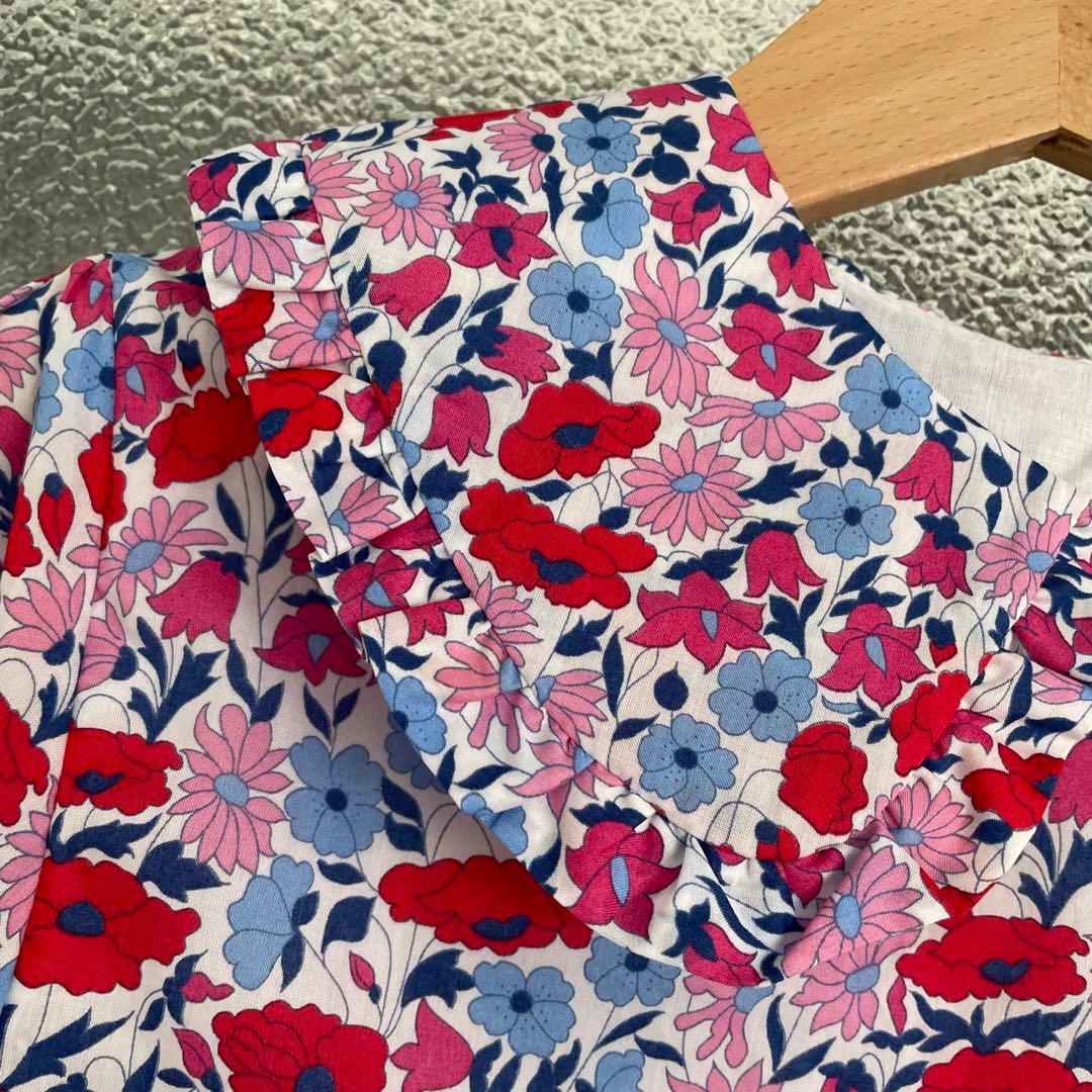 JACADI ジャカディ　リバティ　ワンピース　12A 150