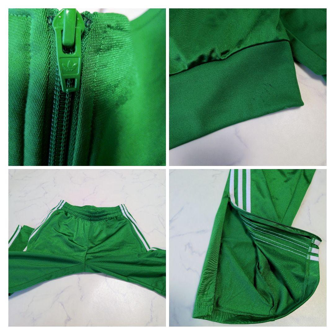 【希少】アディダス トラックジャケット セットアップ ファイヤーバード XL 緑