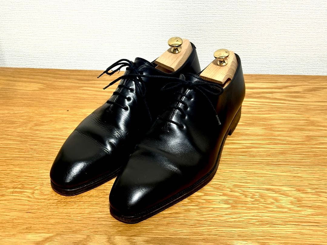 UK9.5 カルミナ　ホールカット ブラック