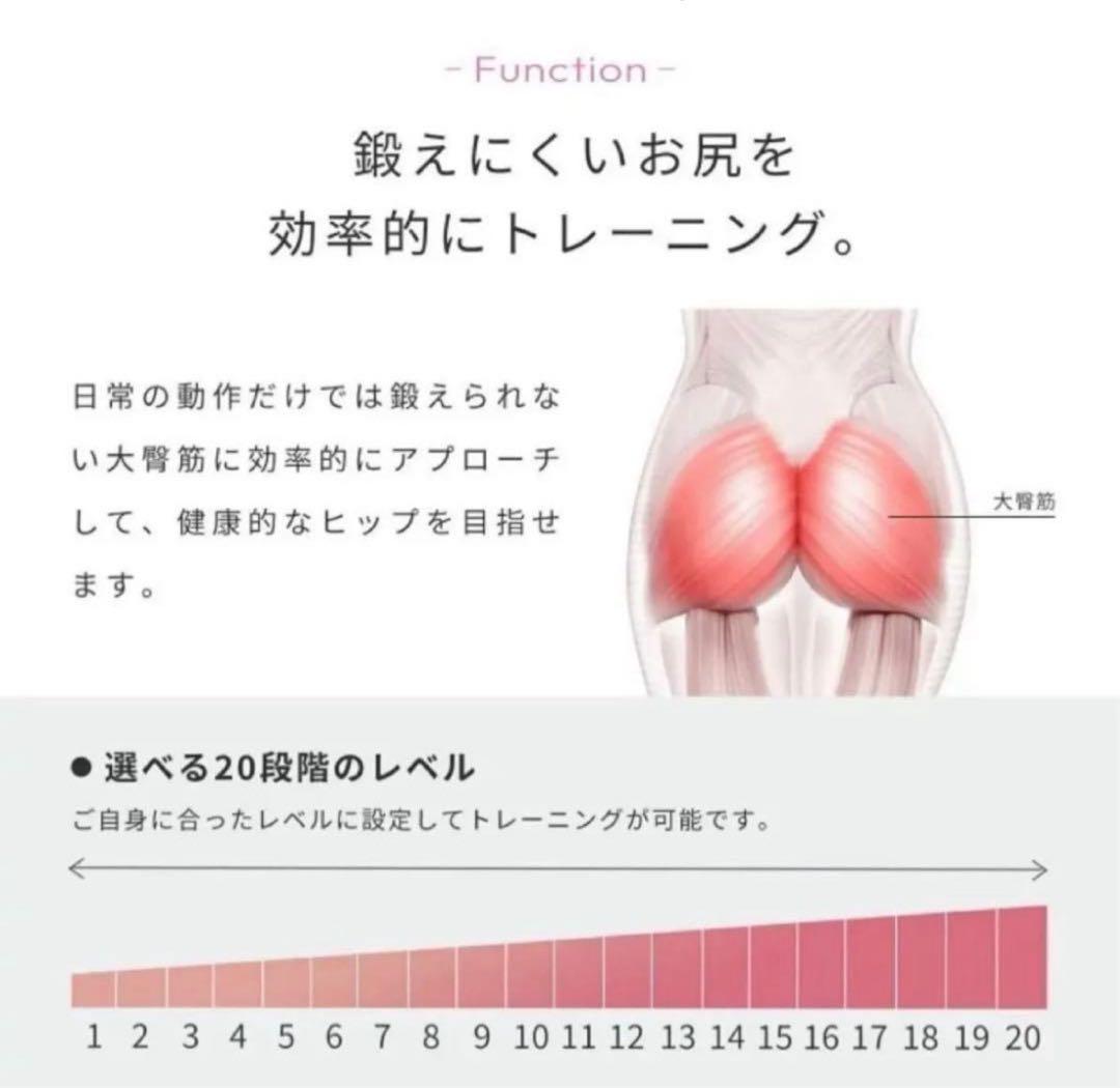 SIXPAD ヒップフィット HipFit Mサイズ 美尻