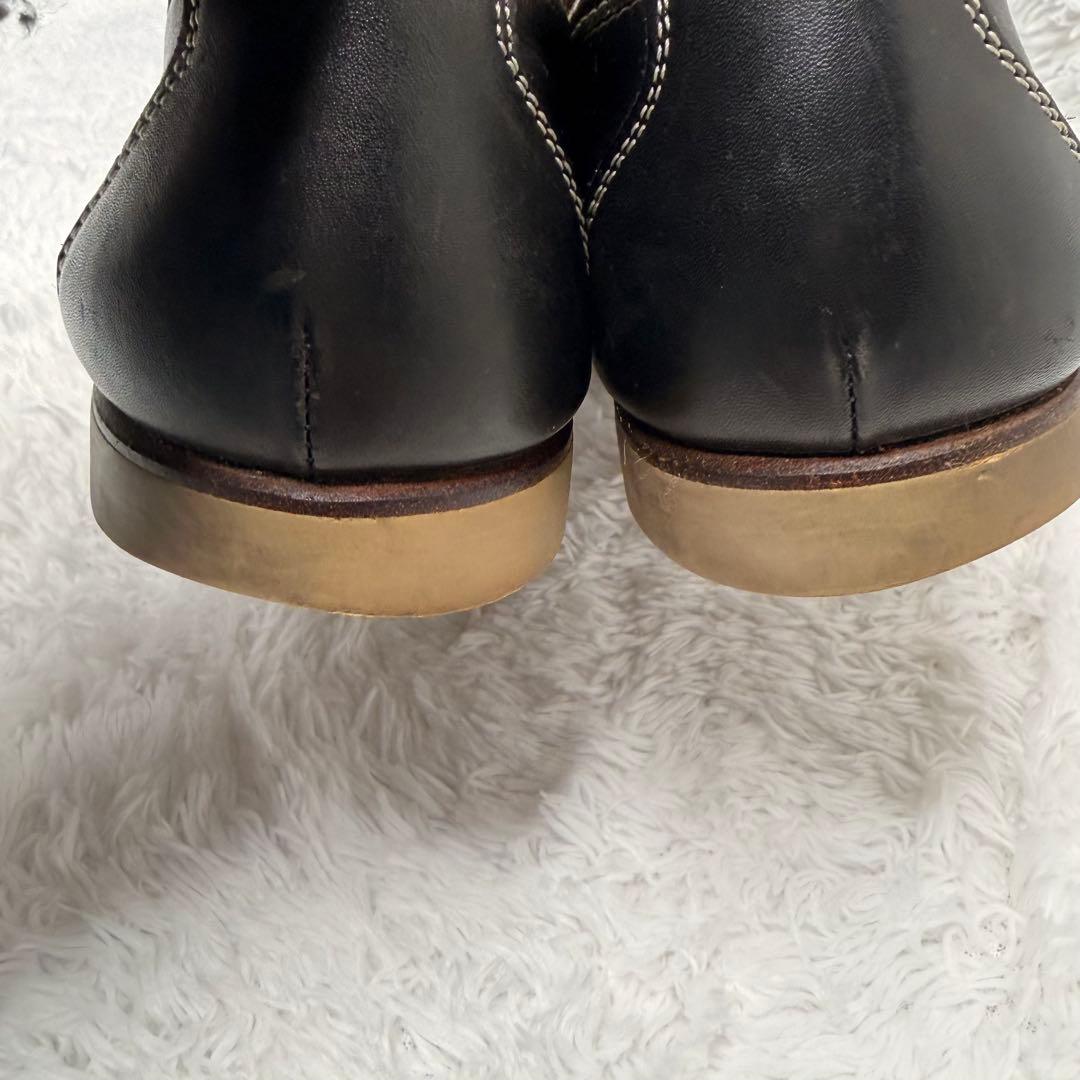 美品✨ Salvatore Ferragamo 黒 ローファー メタルバックル