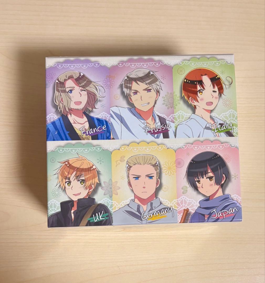 ヘタリア The World Twinkle キャラクターCD BOX&カード付