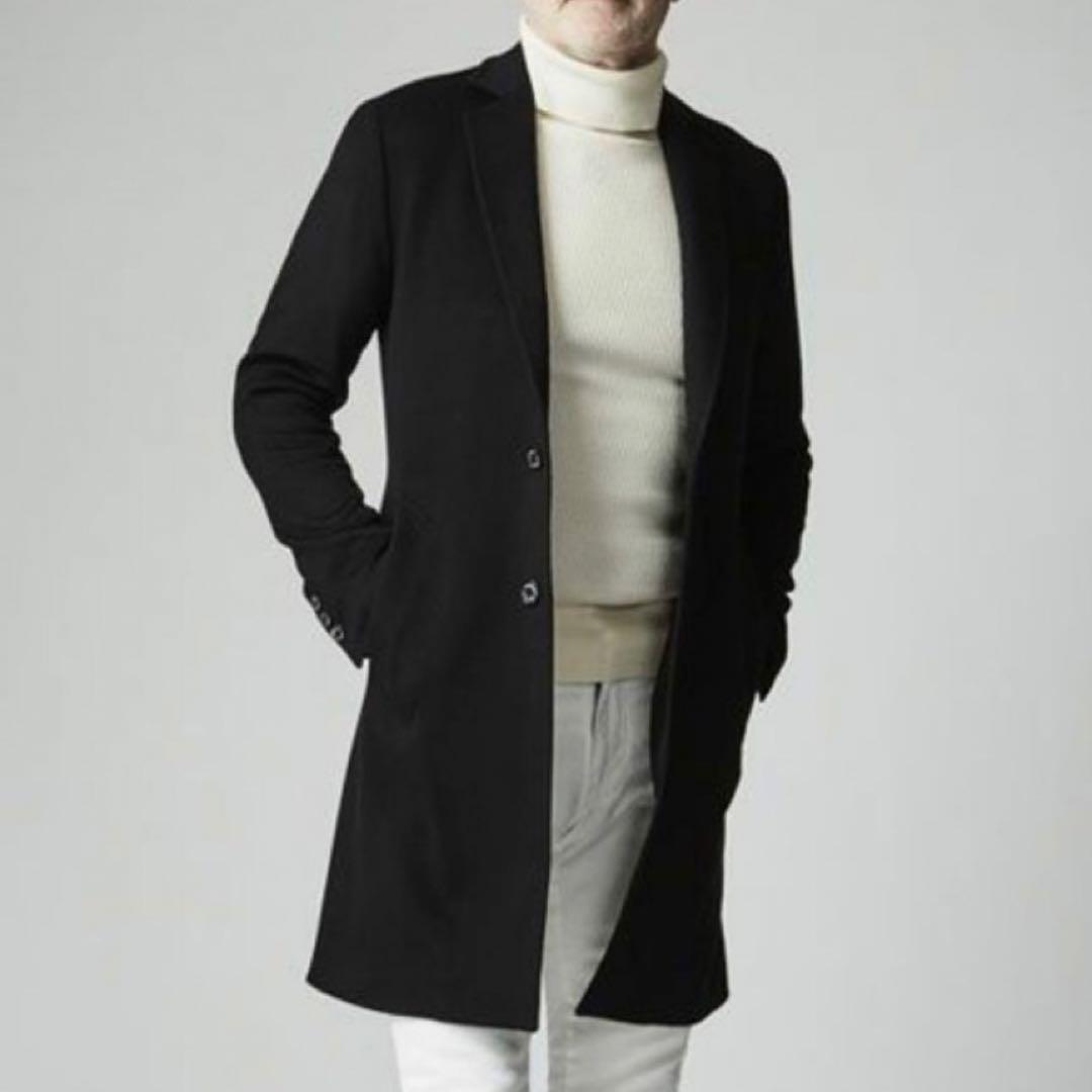 1piu1uguale3 最高級イタリアカシミアチェスターコート 定価26万