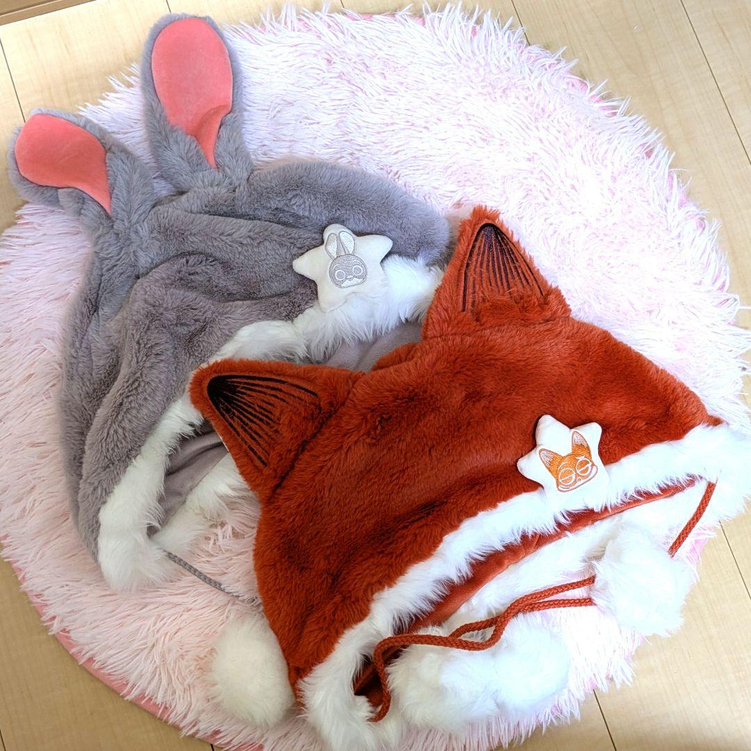 【限定】ディズニー ズートピア ニック ジュディ ファンキャップ 帽子2点セット
