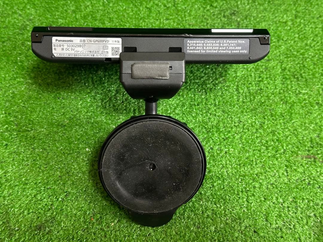 パナソニック CN-GP600FVDポータブルナビ. 地図データ2011 年製.