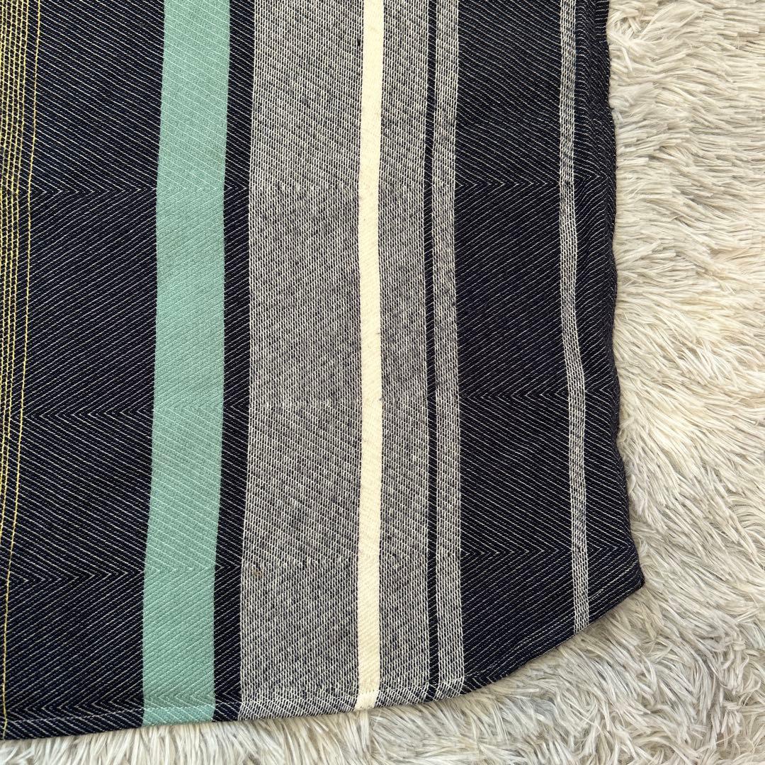 【美品】tamaki niime wool fuwa-T SHORT イエロー