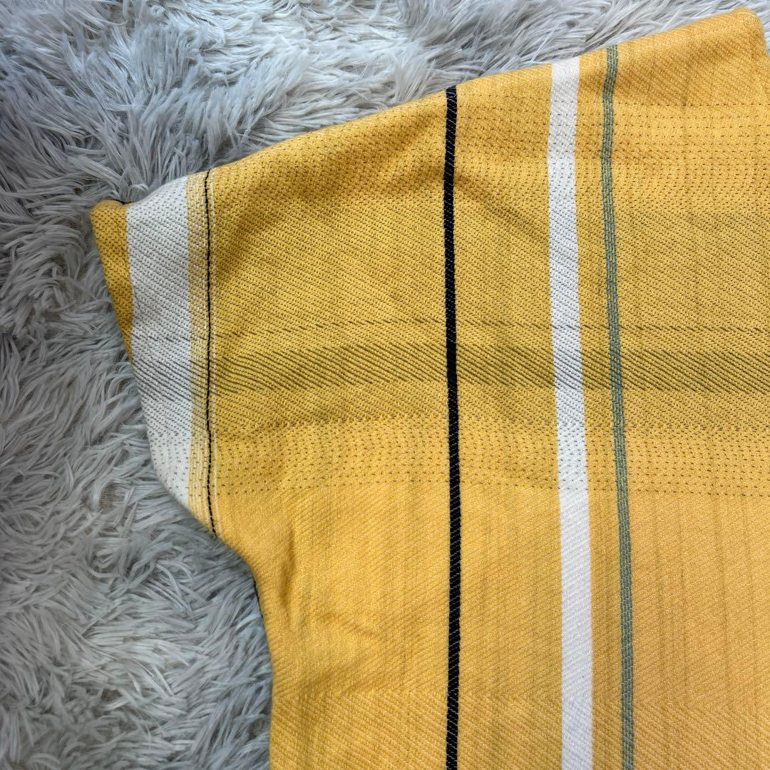 【美品】tamaki niime wool fuwa-T SHORT イエロー