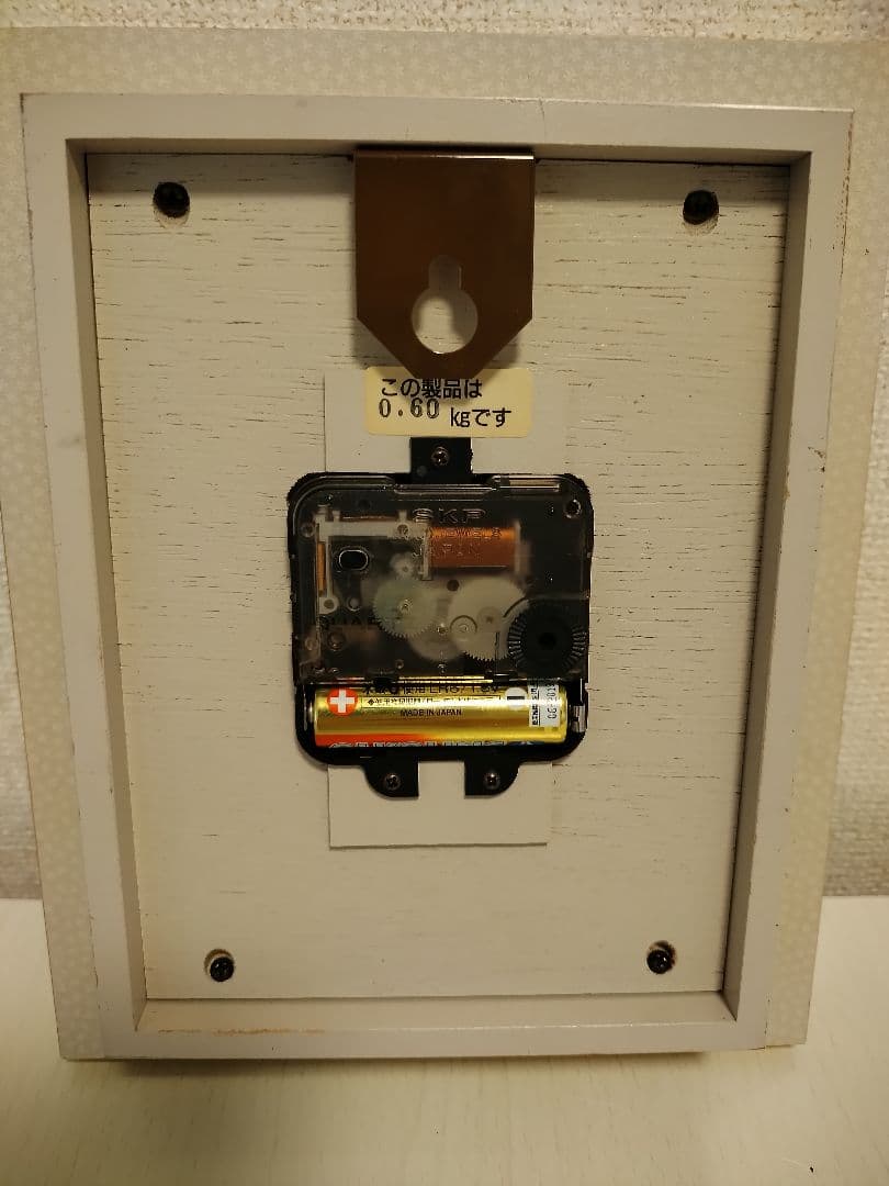 週末限定値下げ！銀座和光　WAKO 現行品　クォーツ掛け時計　エレガント額縁