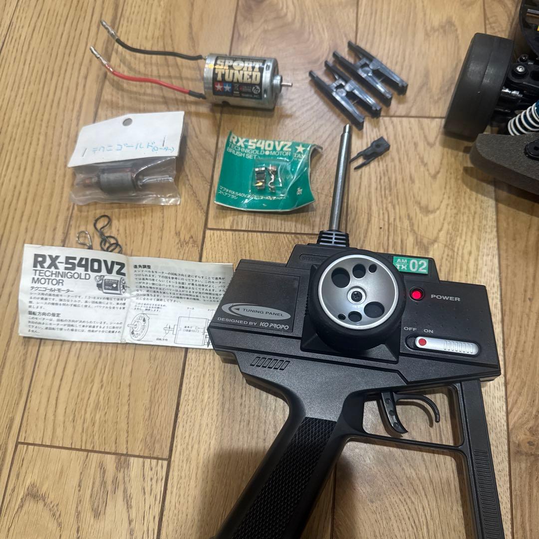 完動品　TT-01  Z4 プロポセット　テクニゴールド モーターおまけ付