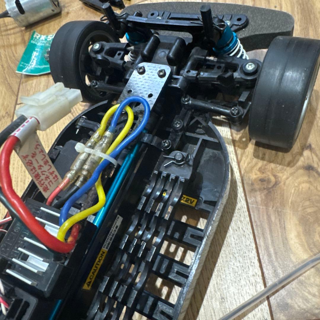 完動品　TT-01  Z4 プロポセット　テクニゴールド モーターおまけ付