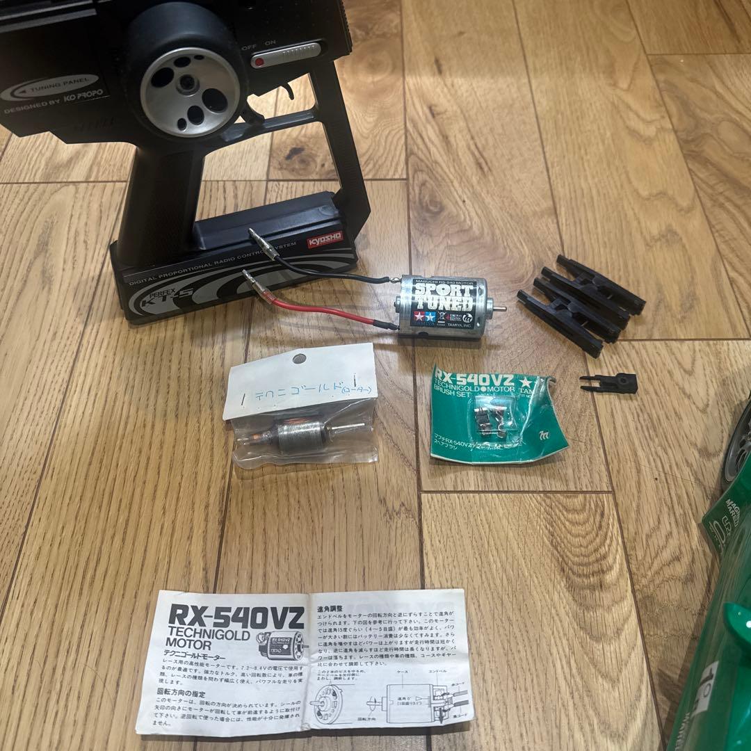 完動品　TT-01  Z4 プロポセット　テクニゴールド モーターおまけ付