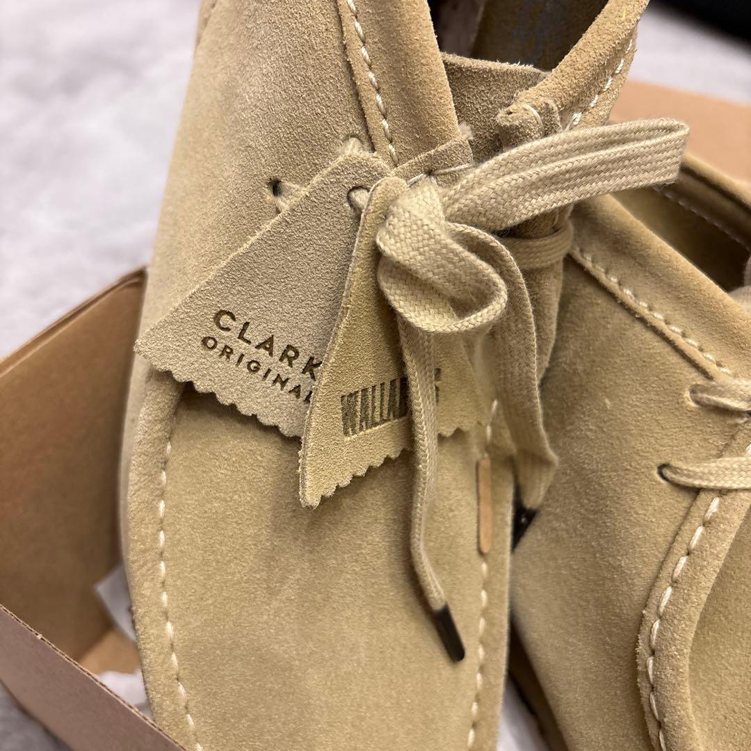 CLARKS Wallabee ベージュ 26cm