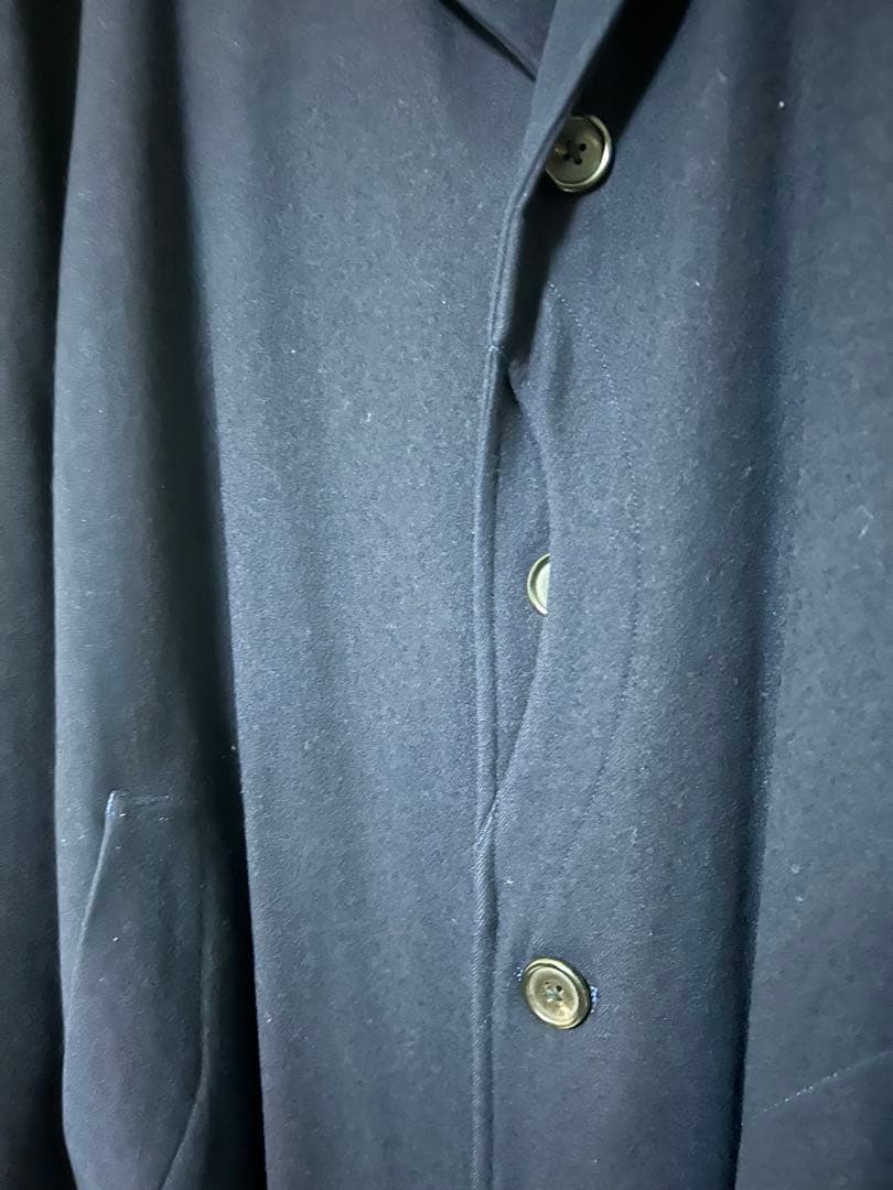 Y's for men チェスターコート ネイビー Lサイズ ヨウジヤマモト