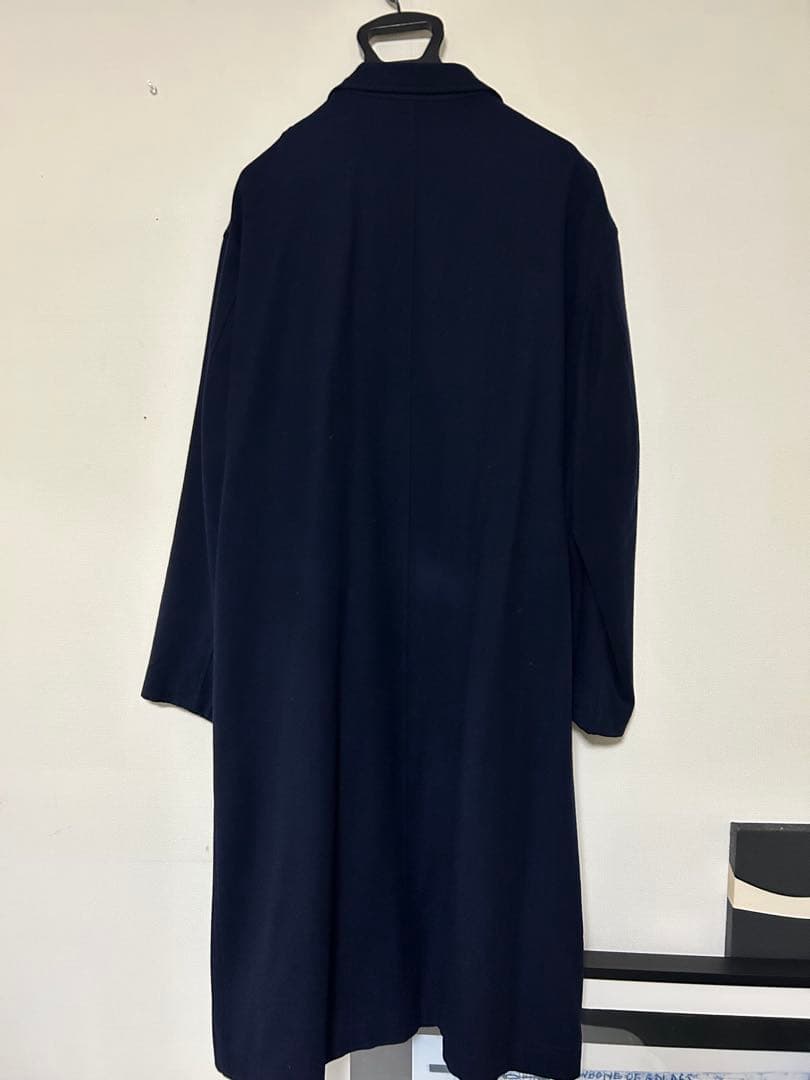 Y's for men チェスターコート ネイビー Lサイズ ヨウジヤマモト