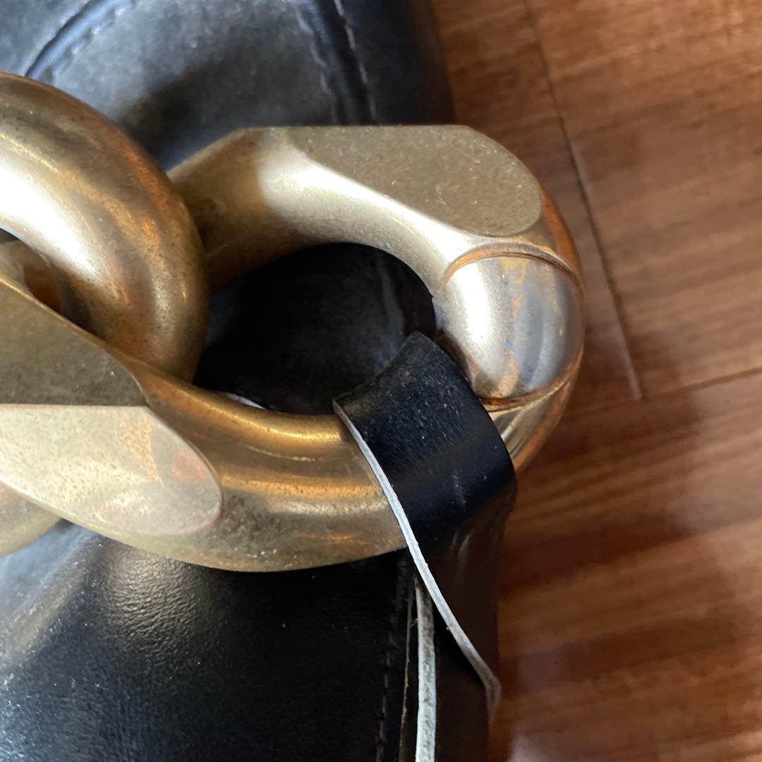 JW Anderson チェーンローファー ミュール ブラック 41サイズ