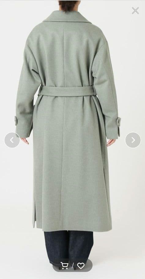 【新品タグ付き】SLOBE IENA  ショールカラー コート SUPER100