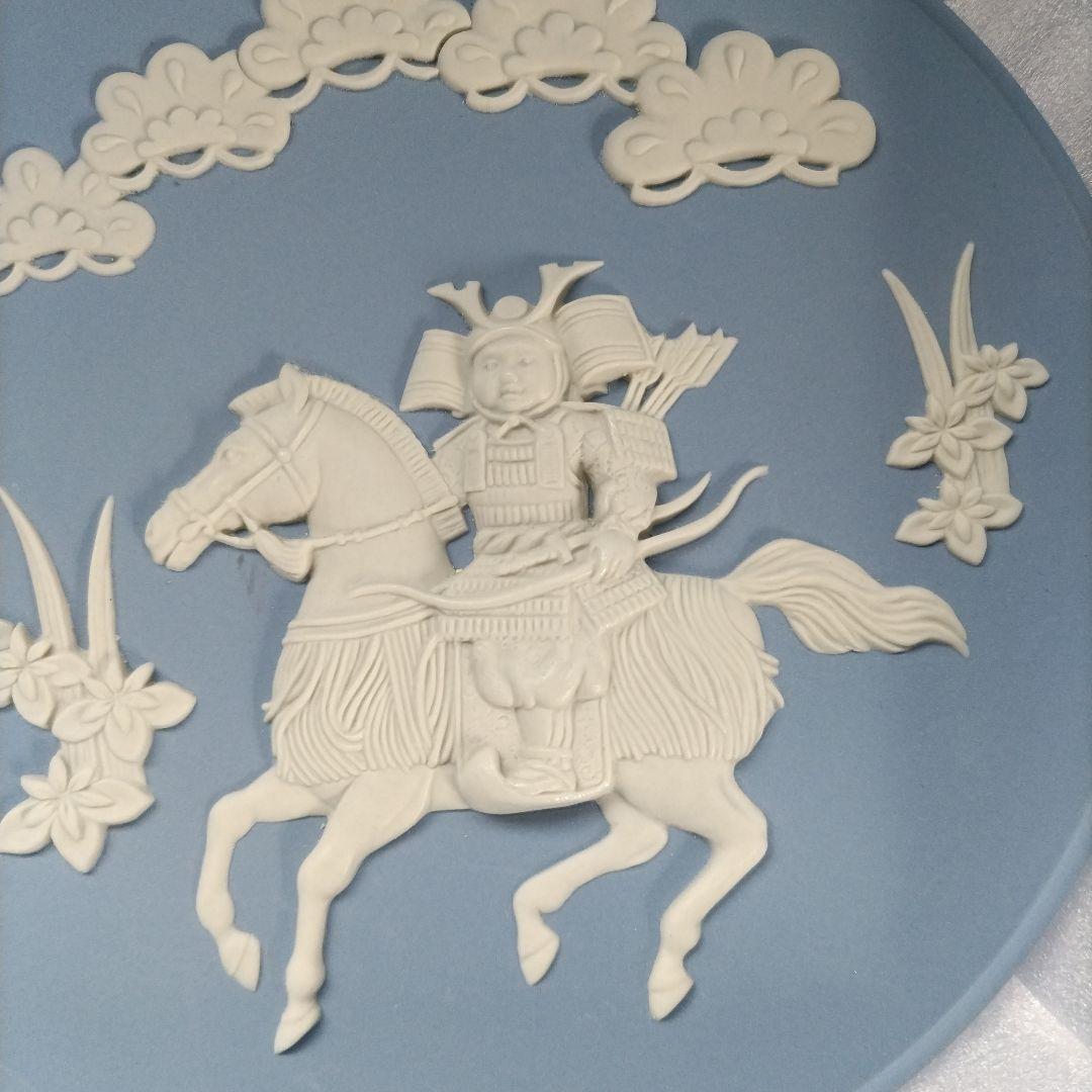 ウェッジウッド　ジャスパーリトルサムライプレート