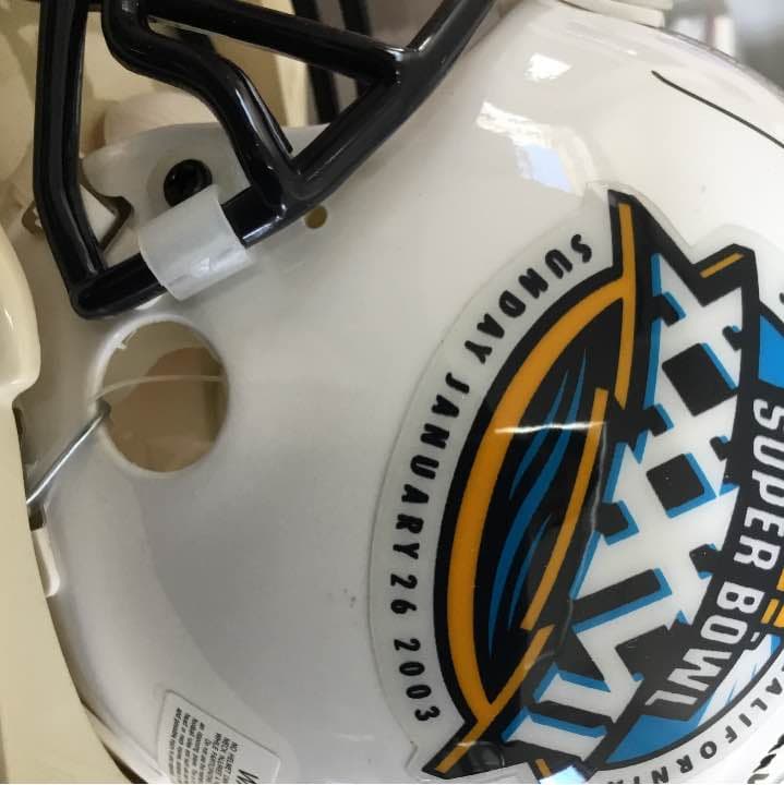 アメリカンフットボール、レイダース、ミニヘルメッツトrid dell