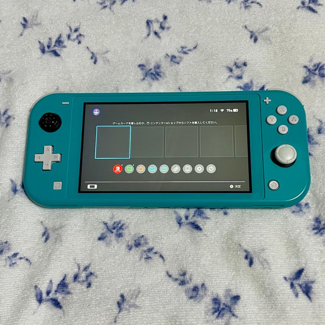 Nintendo Switch Lite ターコイズ ジャンク品 箱付き